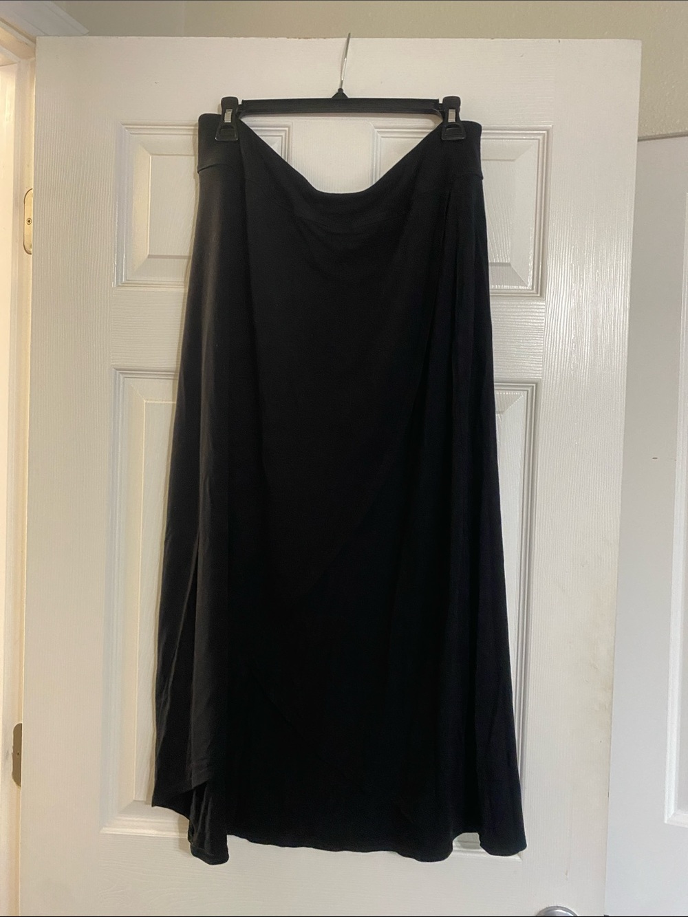 Athleta Black Flowing Maxi Skirt